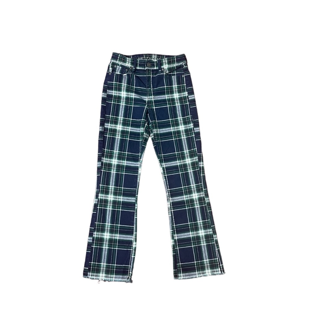 American Eagle Corduroy Plaid Pants